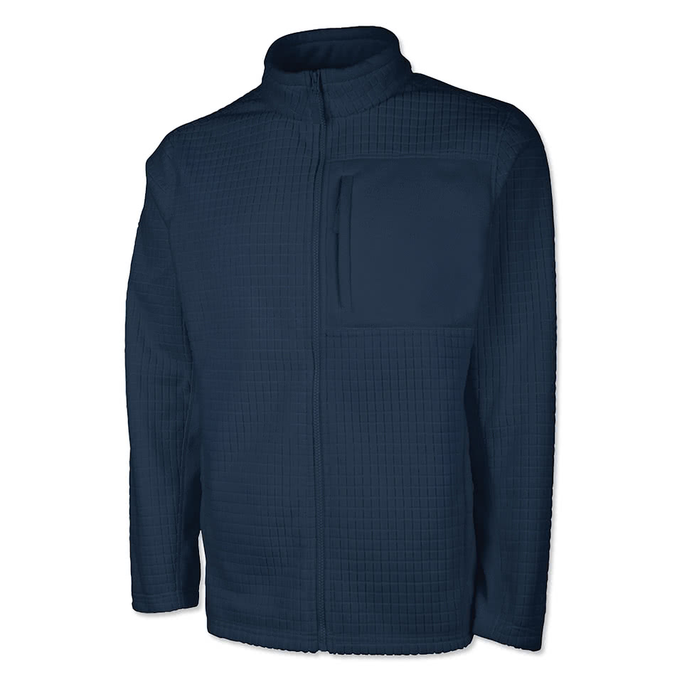 Charles River Terrain Textured Fleece Jacket