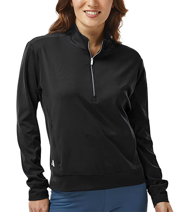 Adidas Women's Ultimate365 Recycled Performance Quarter Zip Pullover