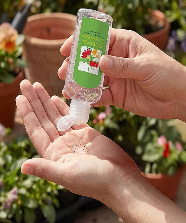 Full Color 2 oz. Gel Moisture Bead Hand Sanitizer