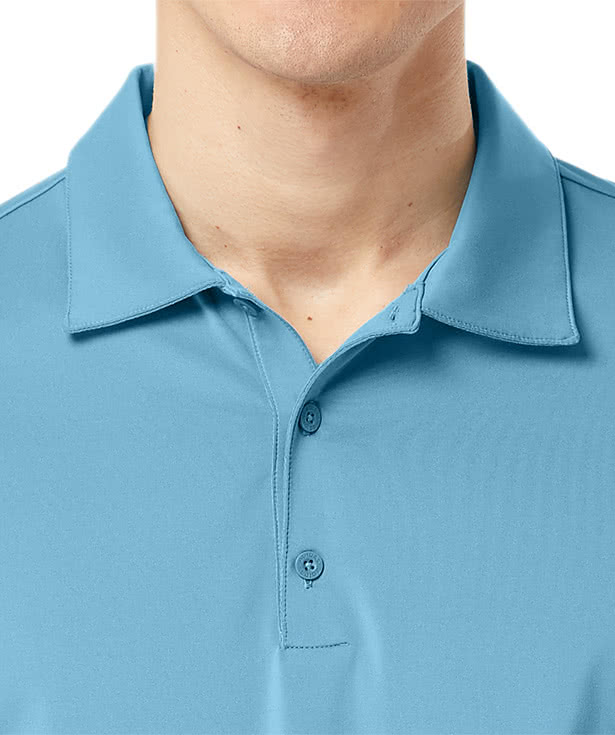 Adidas Ultimate Recycled UPF 50 Performance Polo - Printed