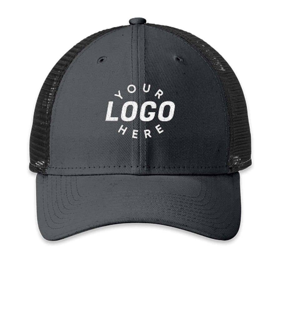 New Era 9FORTY Recycled Snapback Trucker Hat in Graphite