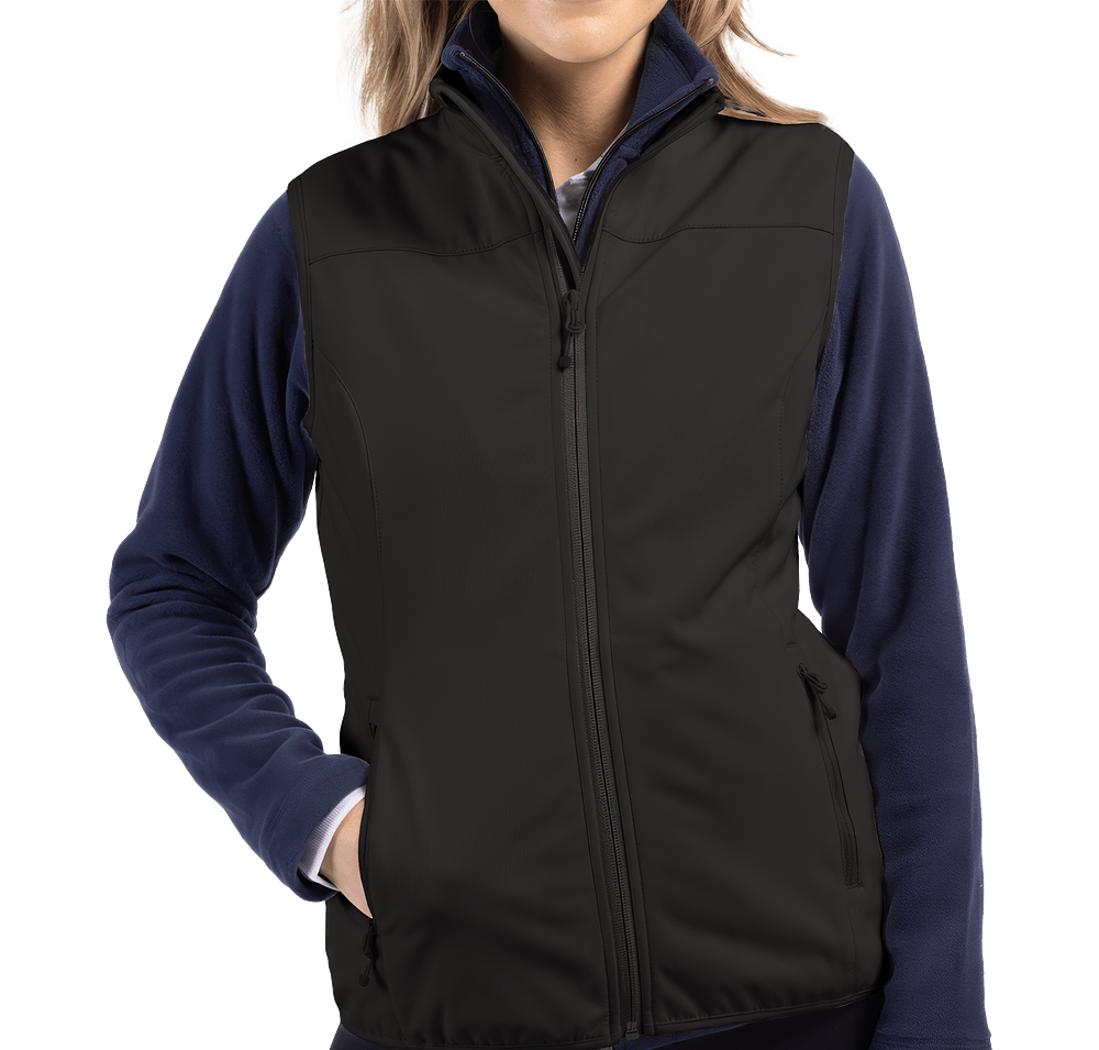 Clique by Cutter & Buck Women's Trail Eco Stretch Soft Shell Vest-default