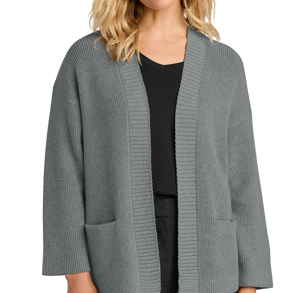 Mercer+Mettle Women's Textured Open Cardigan-default