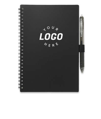 Function Erasable Notebook with Pen - Black