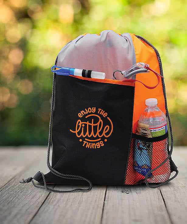 Full Color Keystone Sport Pack Drawstring Bag