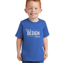 Port & Company Toddler Core Cotton T-shirt - Color: Royal