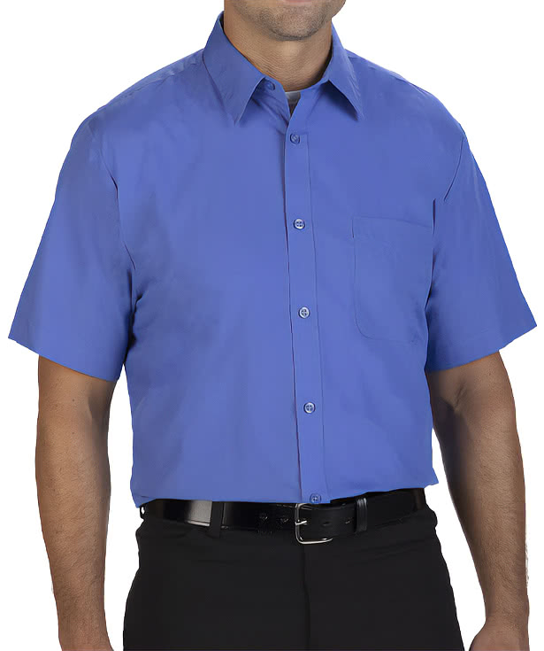 Edwards Essential Wrinkle-Free Short Sleeve Dress Shirt