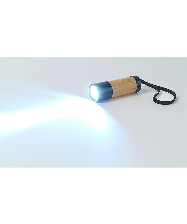 Mini LED Bamboo Flashlight