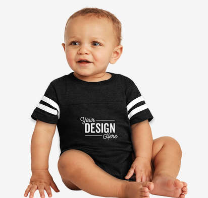 Rabbit Skins Varsity Baby Bodysuit-default