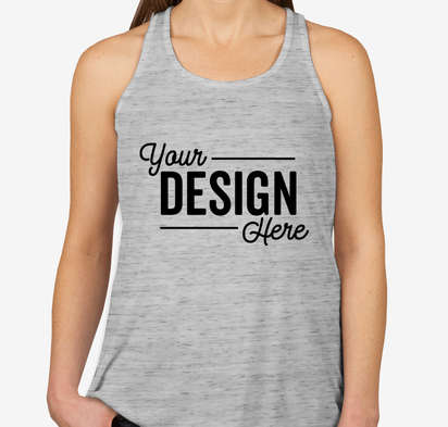Bella + Canvas Women's Flowy Melange Racerback Tank-default