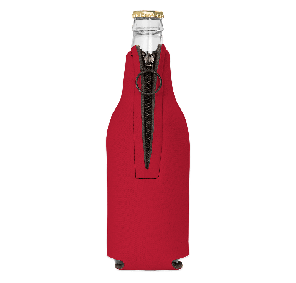 Foldable Foam Zipper Bottle Cooler-default