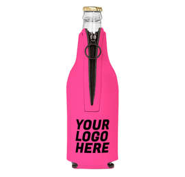 Foldable Foam Zipper Bottle Cooler
