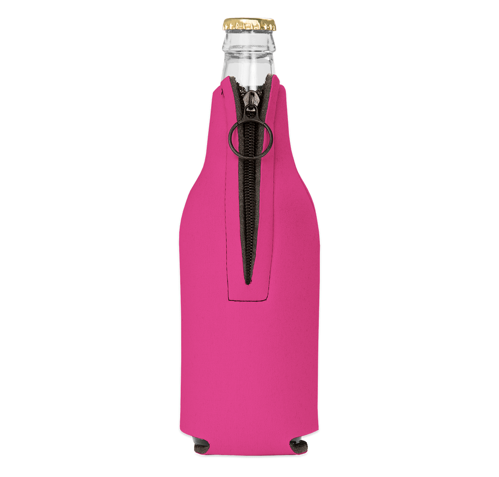 Foldable Foam Zipper Bottle Cooler-default