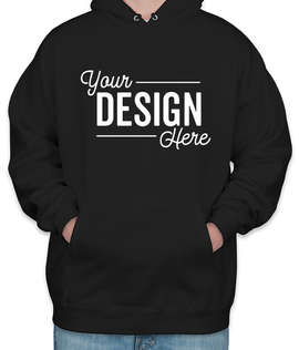 Hanes Ultimate Cotton Heavyweight Pullover Hoodie - Color: Black