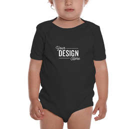Royal Apparel USA-Made Organic Baby Bodysuit - Color: Night