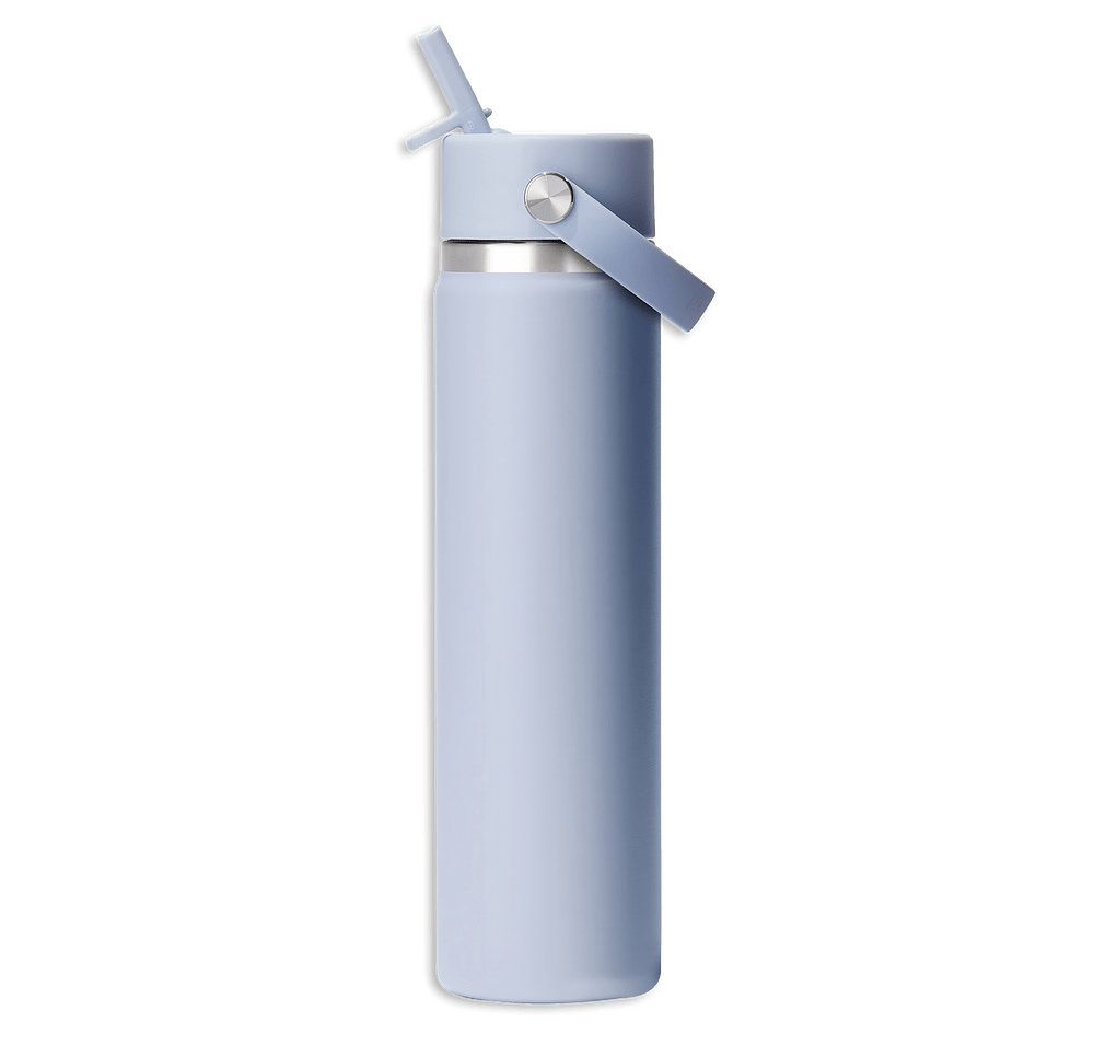 Hydro Flask Wide Mouth with Flex Straw Cap 24 oz. - Laser Engraved-default