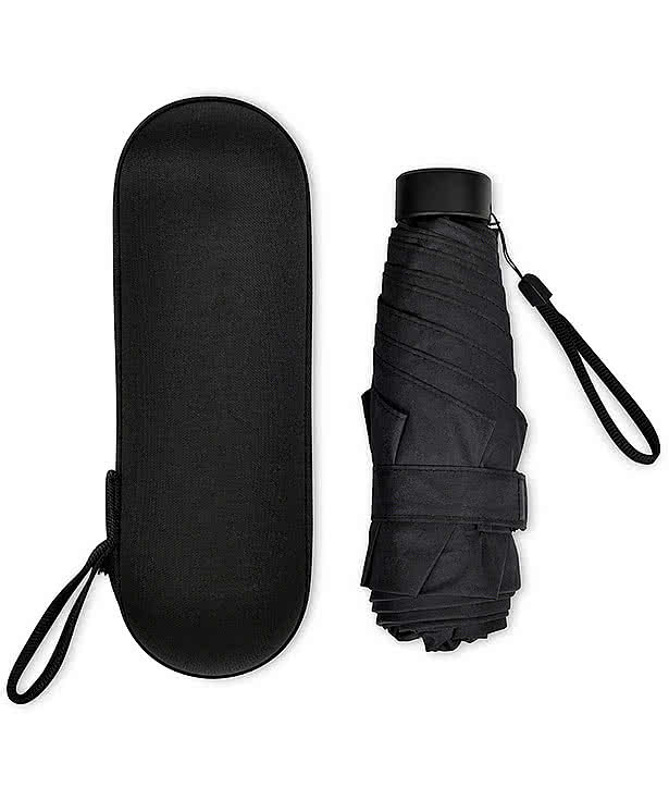 Full Color Elements 39" Arc Recycled Manual Mini Umbrella