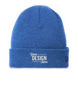 New Era Speckled Cuff Beanie - Color: Royal / Black