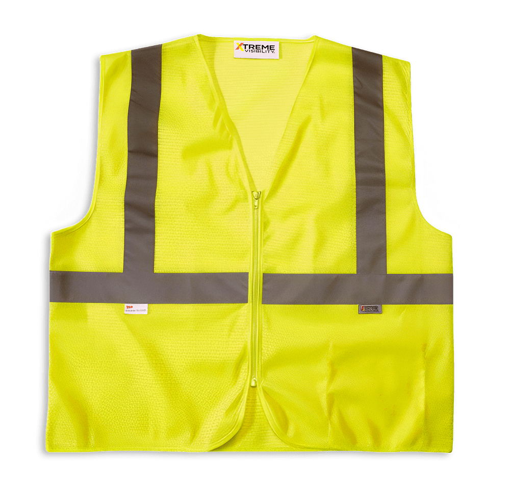 Vantage Xtreme Visibility Value Class 2 Mesh Safety Vest-default