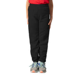 Bella + Canvas Youth Ultra Soft Joggers - Color: Black