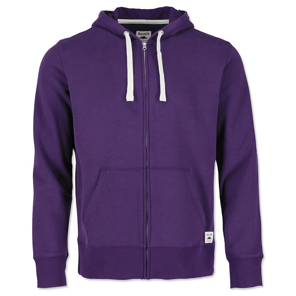 Roots zip up discount hoodie