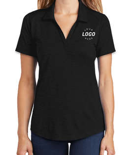 Sport-Tek Women's Tri-Blend Performance Polo - Screen Printed