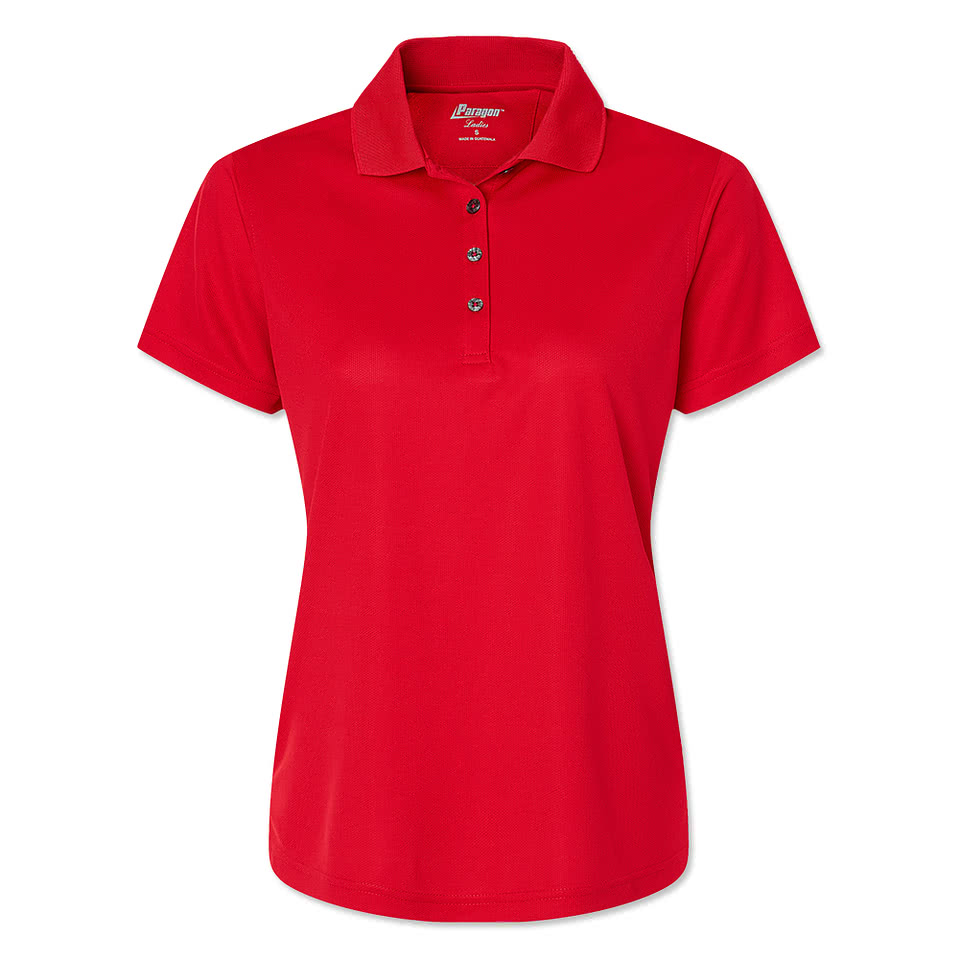 Paragon Women's Saratoga Performance Mini Mesh Polo
