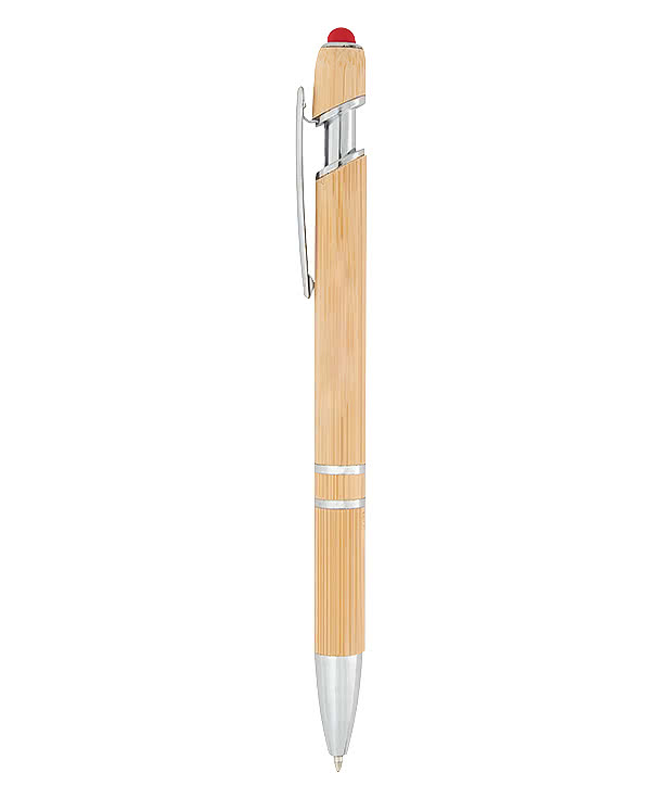 Tropical Bamboo Incline Stylus Pen (black ink)