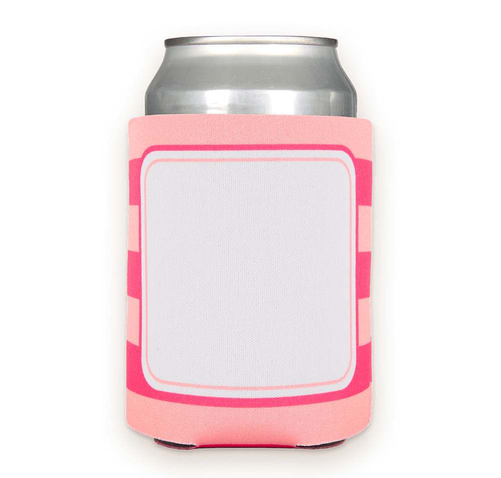 Full Color Stripe Foldable Can Cooler-default