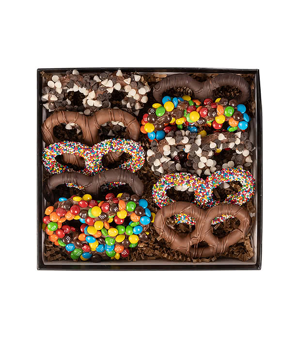 Premier Chocolate Pretzel Deluxe Gift Box