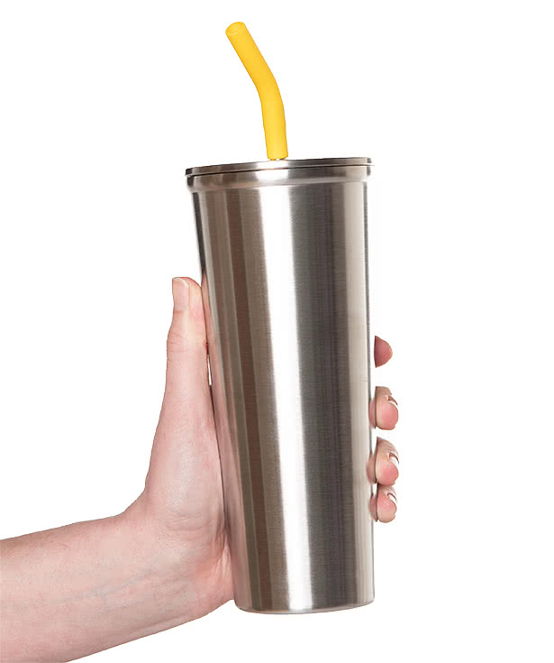 23 oz. Essex Stainless Steel Vacuum Insulated Tumbler with Straw