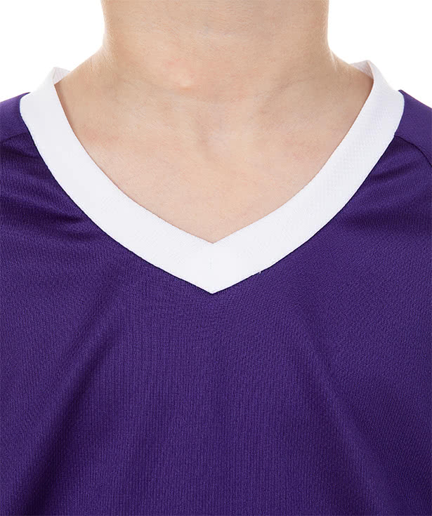 Augusta Youth Cutter+ UPF 50 V-Neck Jersey