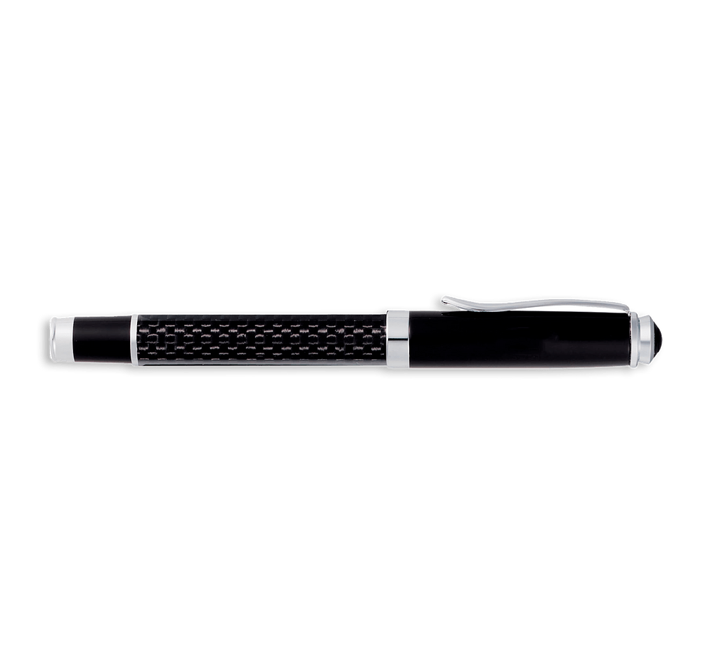 Laser Engraved Luna Rollerball Pen (black ink)-default