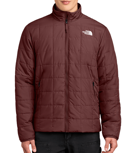 The North Face Iron Drift Recycled Quilted Jacket in Sumac Burgundy