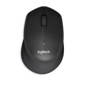 Logitech M330 Silent Plus Wireless Mouse - Color: Black