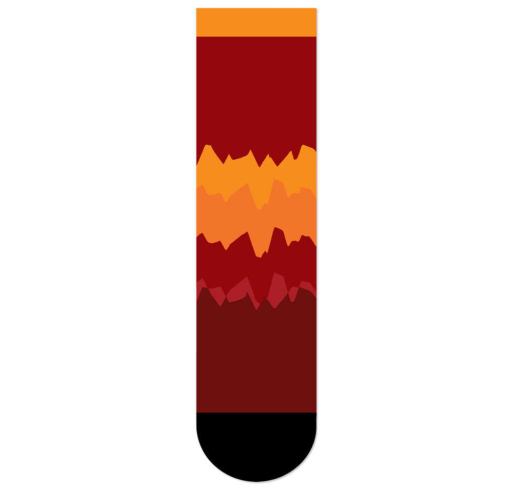 Wavelength Crew Socks-default