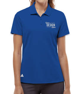 Adidas Women's Sport Recycled Performance Polo - Color: Collegiate Royal