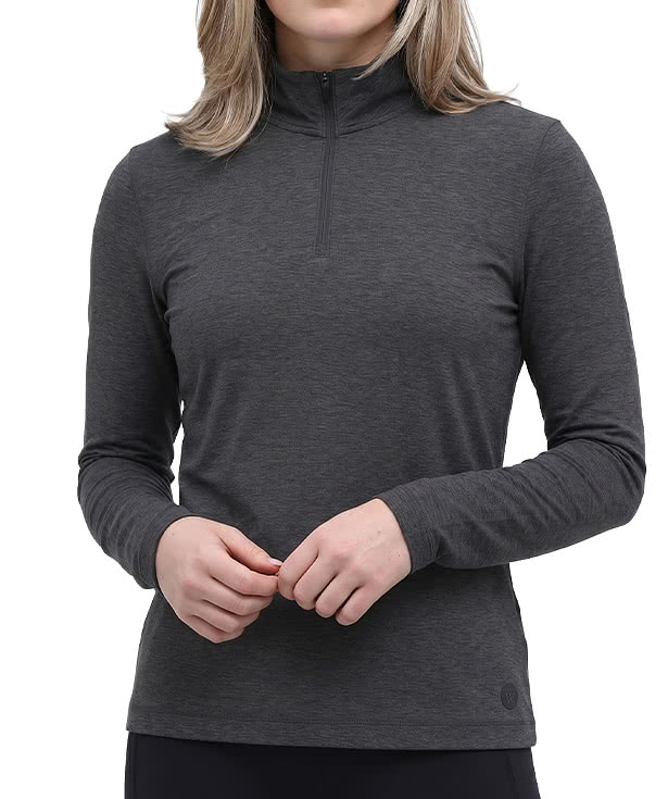 Wellable Knit Recycled Quarter Zip Performance Shirt