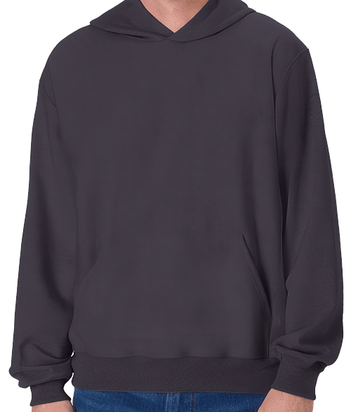 Hanes Beefy Sweats Heavyweight Pullover Hoodie in Charcoal Heather