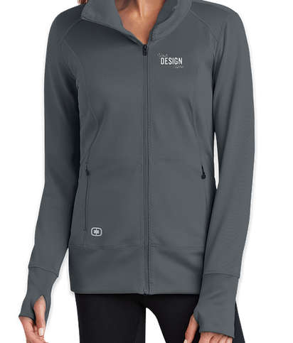OGIO Women's Endurance Fulcrum Full Zip Jacket - Gear Grey