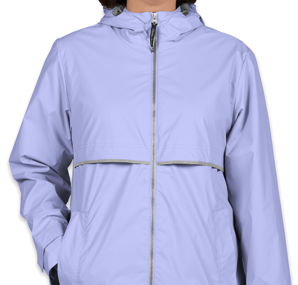 Charles River Women's New Englander Hooded Rain Jacket-default