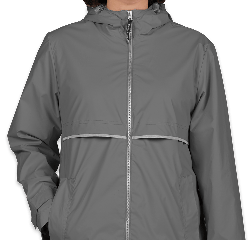 Charles River Women's New Englander Hooded Rain Jacket-default