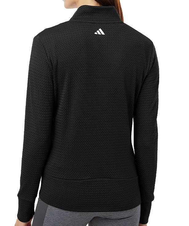 Adidas Women's Ultimate365 Recycled Textured Performance Full Zip Jacket