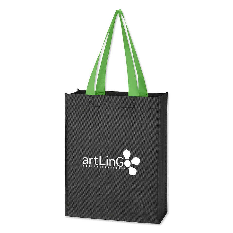 Full Color Mini Non-Woven Tote Bag