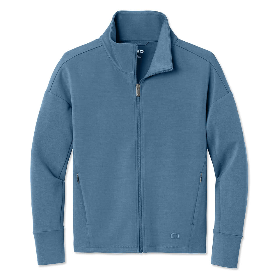 OGIO Women's Transcend Recycled Full-Zip Sweatshirt