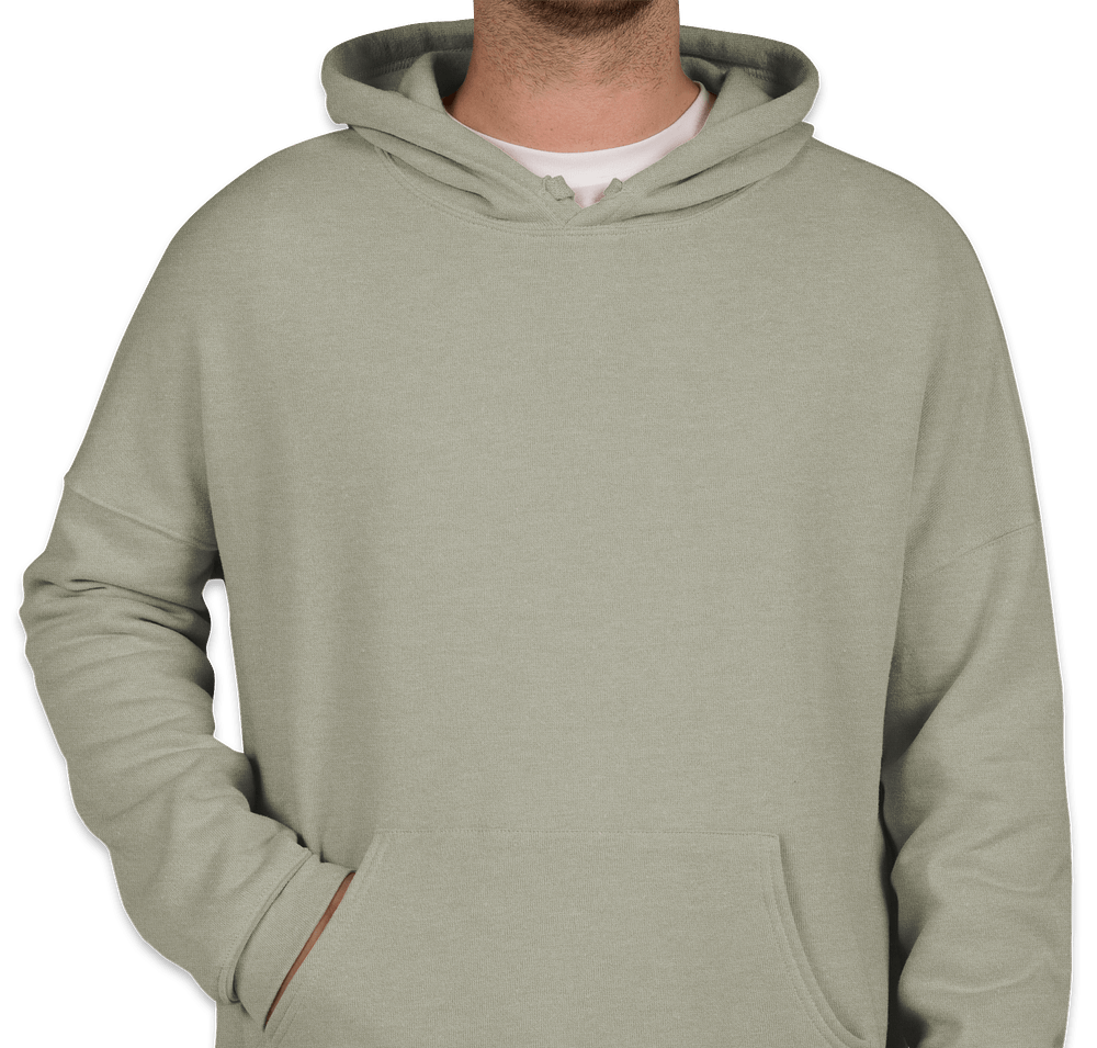 Bella + Canvas Ultra Soft Drop Shoulder Pullover Hoodie-default
