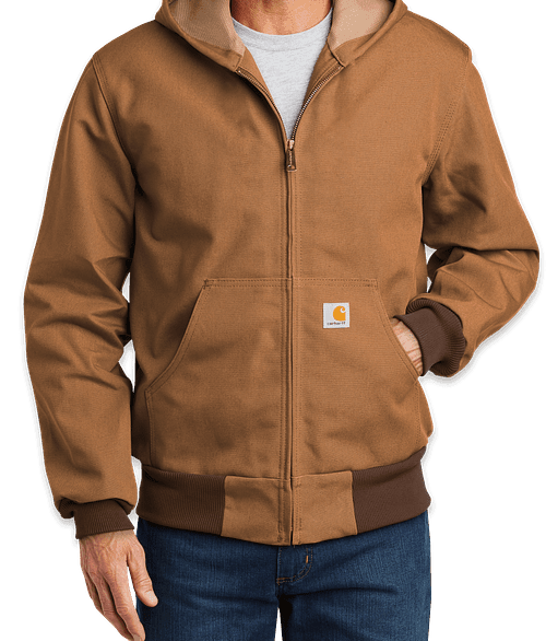 Carhartt thermal lined hooded jacket outlet