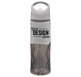 28 oz. Geometric Tritan™ Water Bottle - Color: Black
