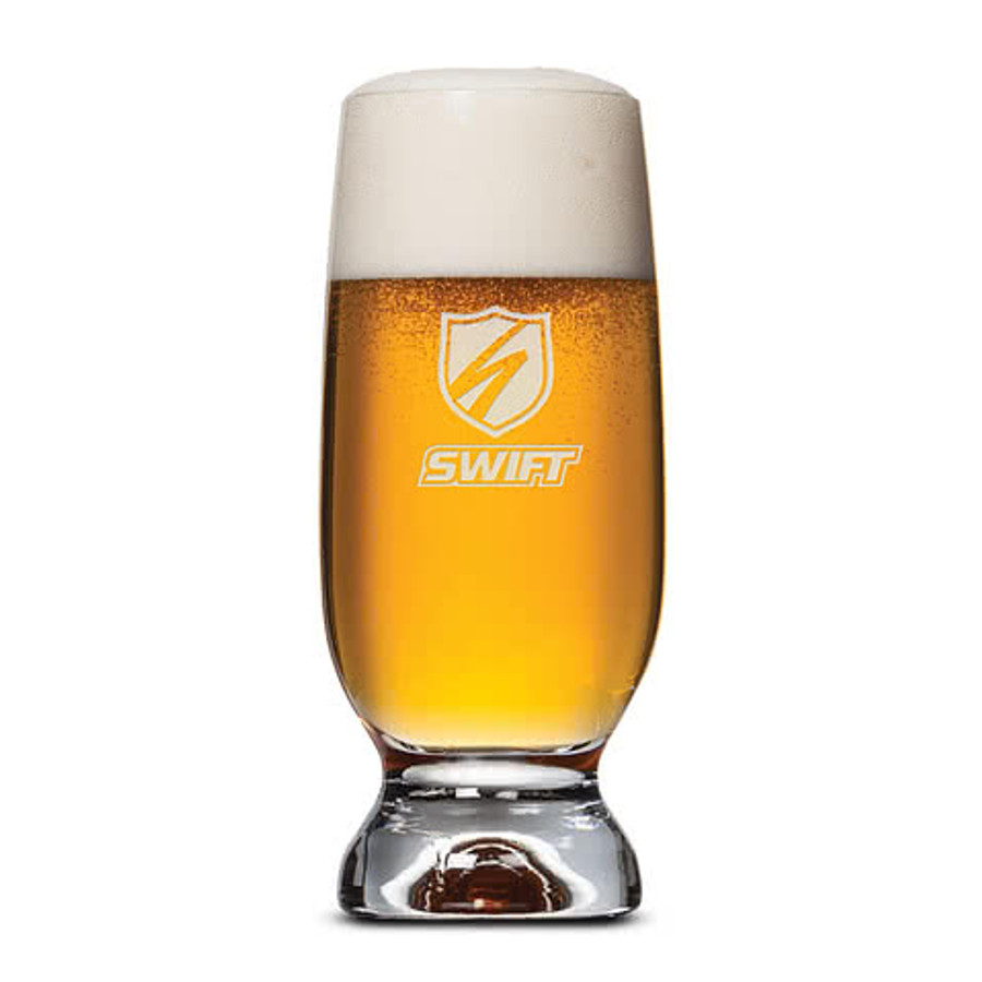 Laser Etched 12 oz. Marland Beer Glass in Clear