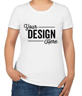 Canada - Fruit of the Loom Women's 100% Cotton T-shirt - Color: White